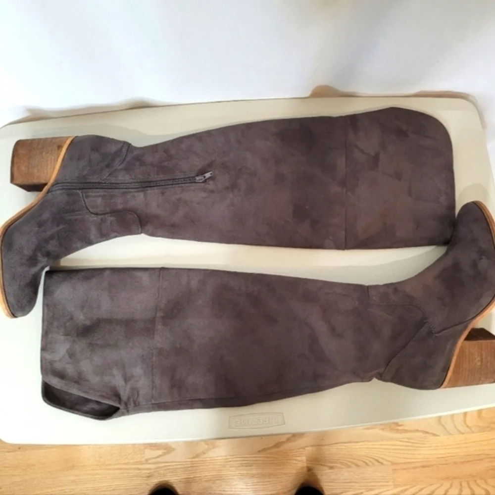 Melrose and Market Faux Suede Over-The-Knee Boots - Size 9.5